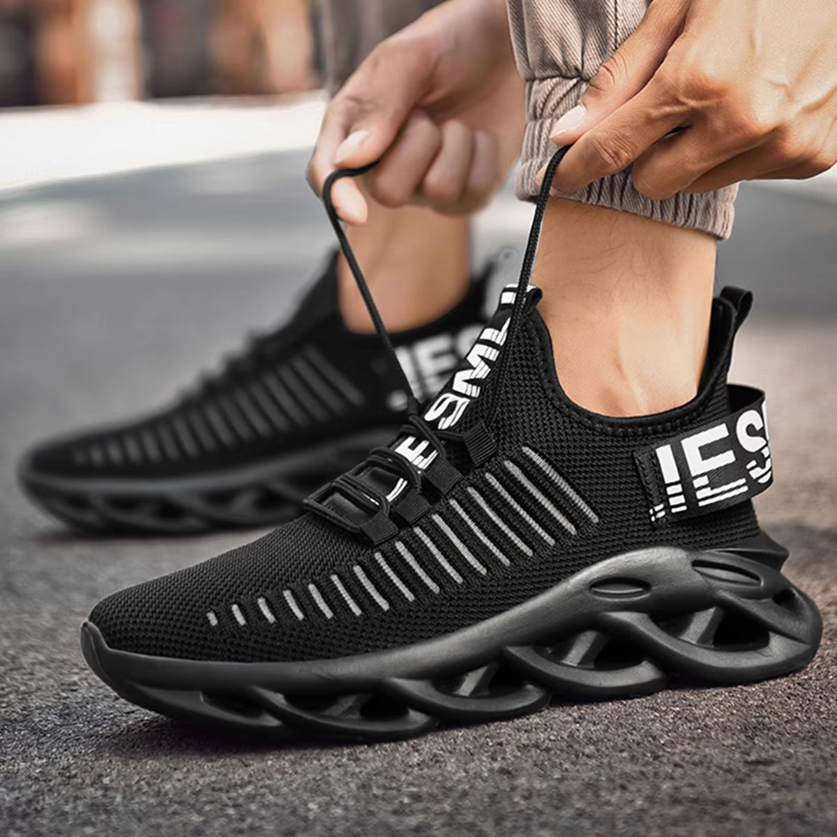 Men Shoes Comfortable Sneakers Breathable Running Shoes for Men Mesh Tenis Sport Shoes Waling Sneakers