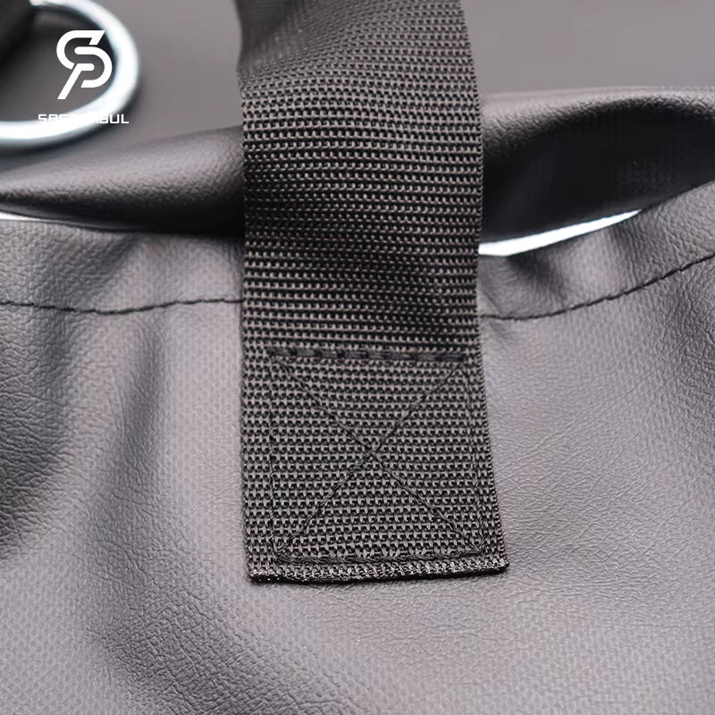 102/117CM Boxing Heavybag for Home Gym Hook Hanging Punching Sandbag Empty-Heavy Kick Muay Thai Sand Bag with One Handwraps Gift