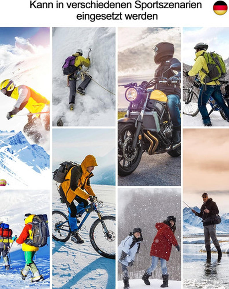 INBIKE Sturmhaube Motorrad Fahrrad Sturmmaske Winter Ski Vollmaske Halbmaske
