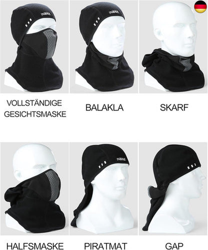 INBIKE Sturmhaube Motorrad Fahrrad Sturmmaske Winter Ski Vollmaske Halbmaske