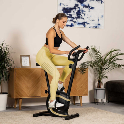 Hop-Sport Heimtrainer Fahrrad Vox - Magnetischer Hometrainer Mit Pulssensoren