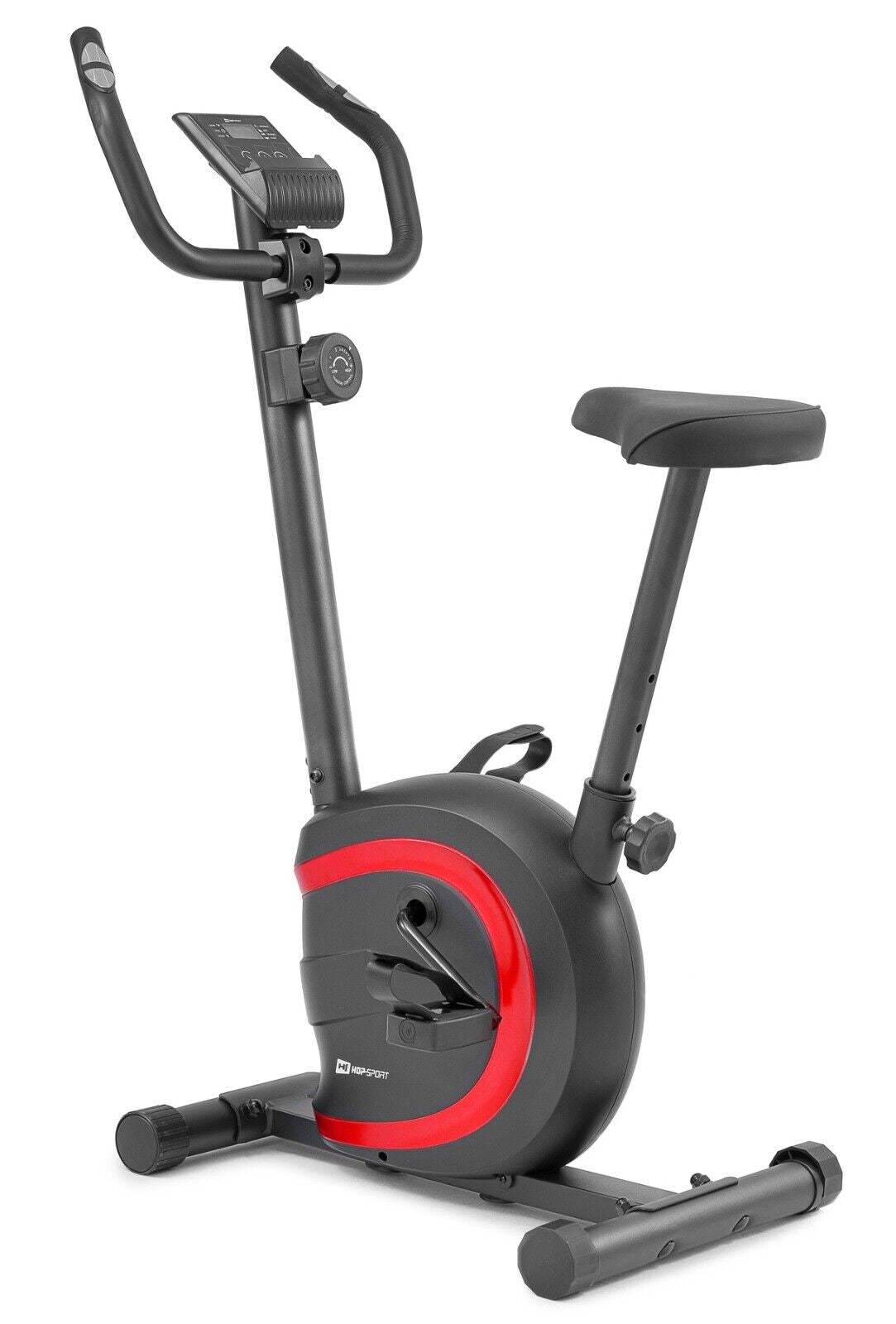 Hop-Sport Heimtrainer Fahrrad Vox - Magnetischer Hometrainer Mit Pulssensoren