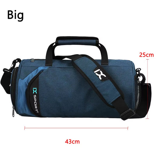 Men Gym Bag Dry Wet for Yoga Women Training Tas Travel Sac De Sport Outdoor Swim Women Shoes Fitness Weekender Shoulder Handbags