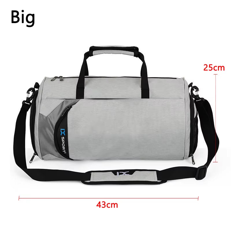 Men Gym Bag Dry Wet for Yoga Women Training Tas Travel Sac De Sport Outdoor Swim Women Shoes Fitness Weekender Shoulder Handbags